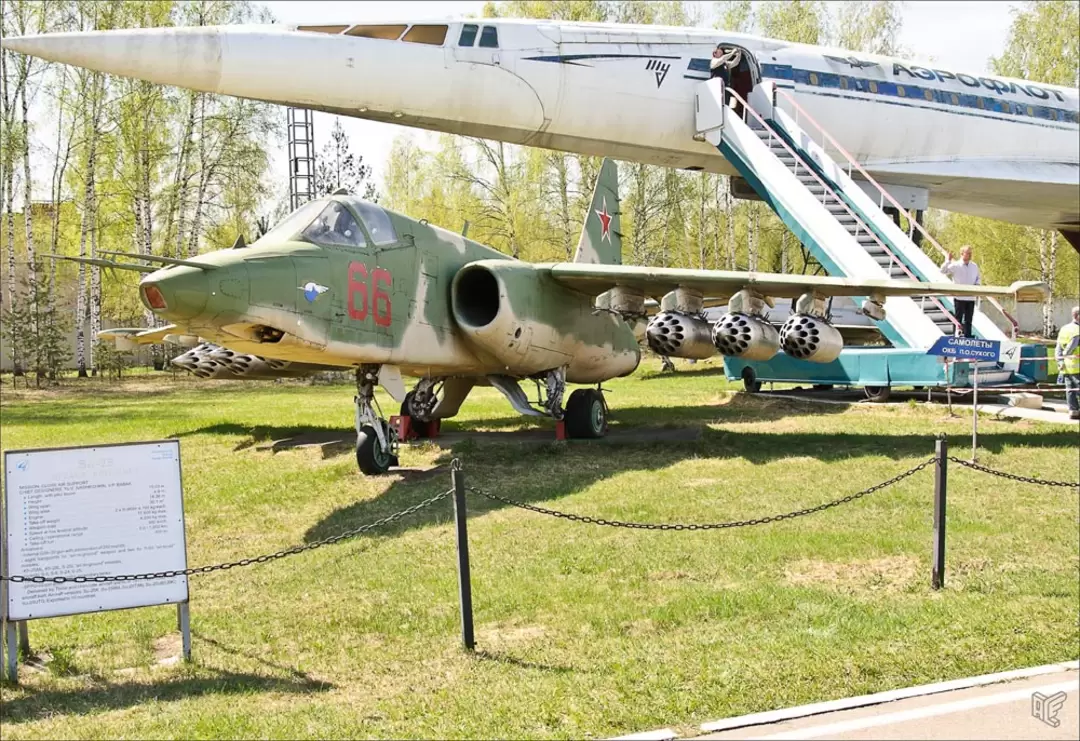 Музей авиации в Монино, Су-25
