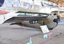 Музей ВВС в Монино, АНТ-2 А.Н. Туполева. Первый металлический. Ангар уникальной техники