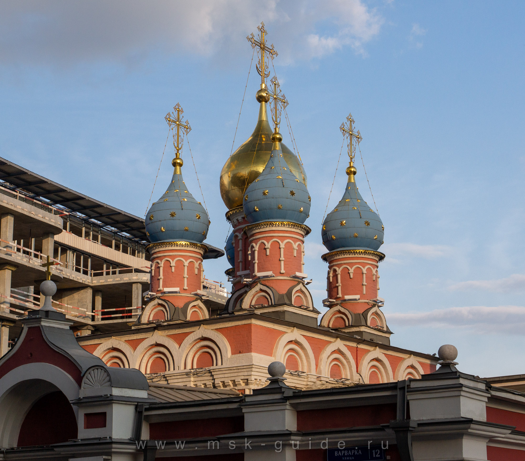 Купола церкви Георгия Победоносца на Псковской горе Купола церкви Георгия Победоносца на Псковской горе