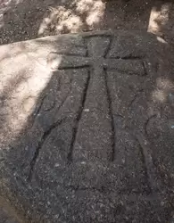 Крест на Борисовом камне в Коломенском