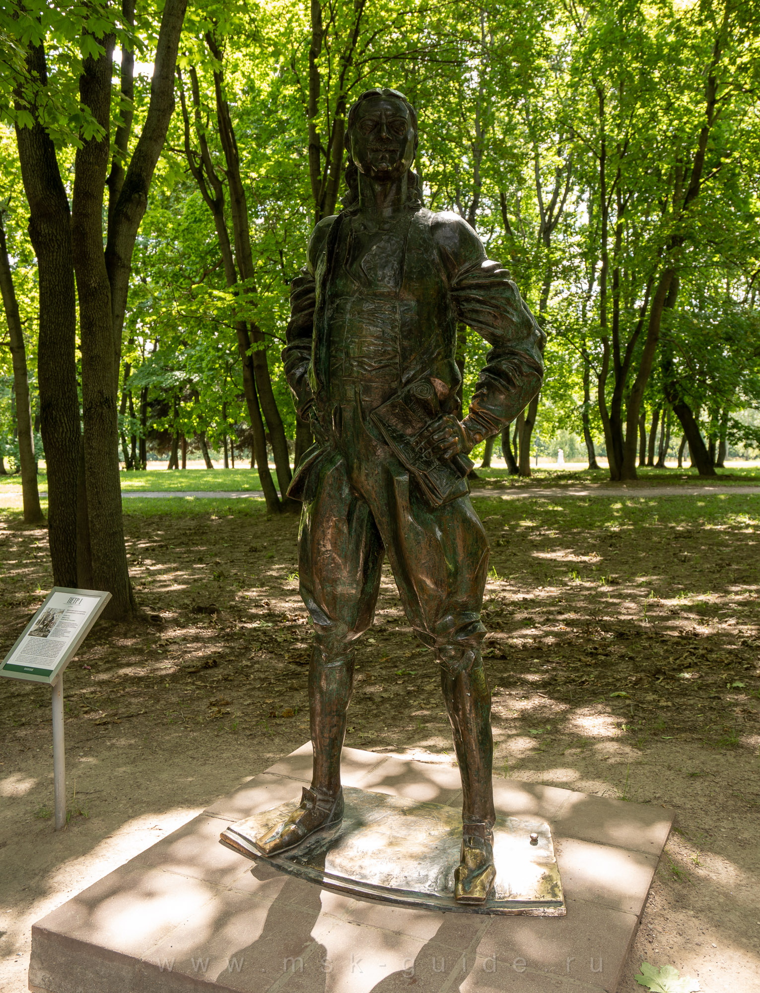 Памятник Петру I в Коломенском Памятник Петру I в Коломенском