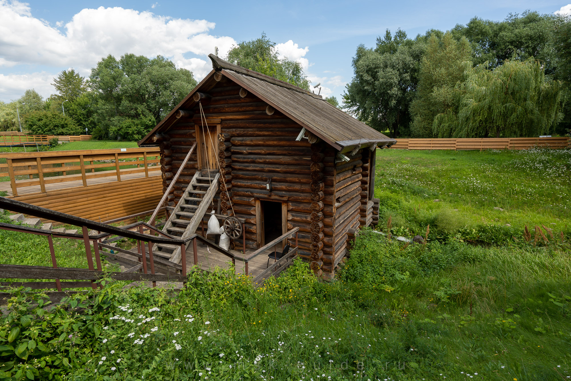 Водяная мельница в Коломенском