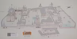 Ростовский кремль, схема