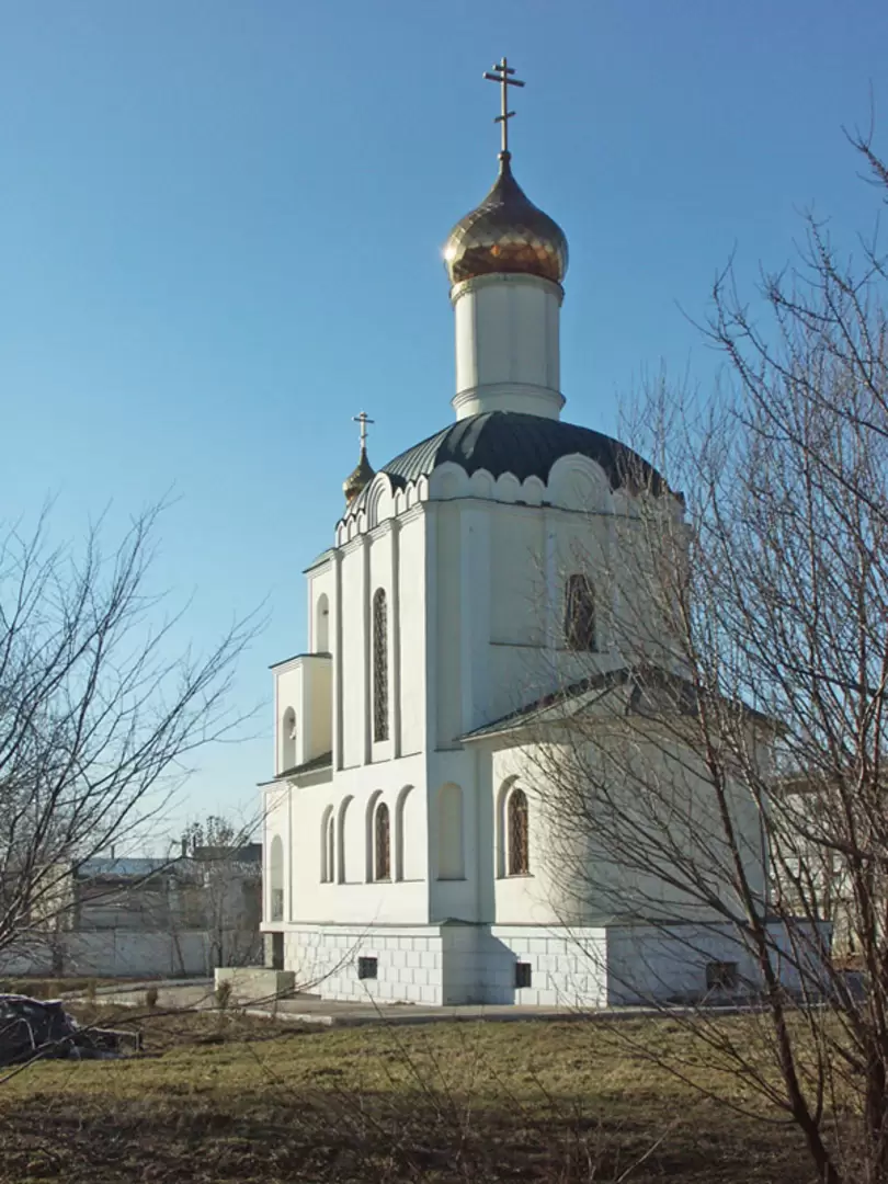 Храм Серафима Саровского у Покровского кладбища Храм Серафима Саровского у Покровского кладбища