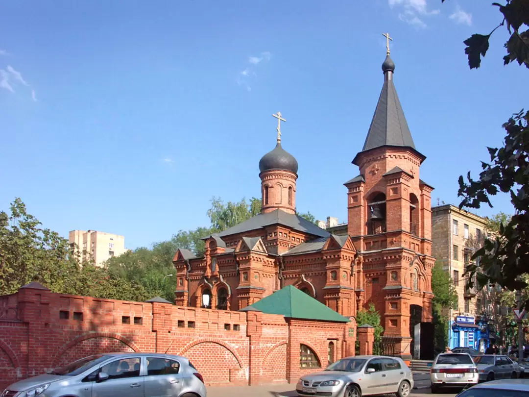 Храм Святого Митрофания Воронежского на Хуторской Храм Святого Митрофания Воронежского на Хуторской