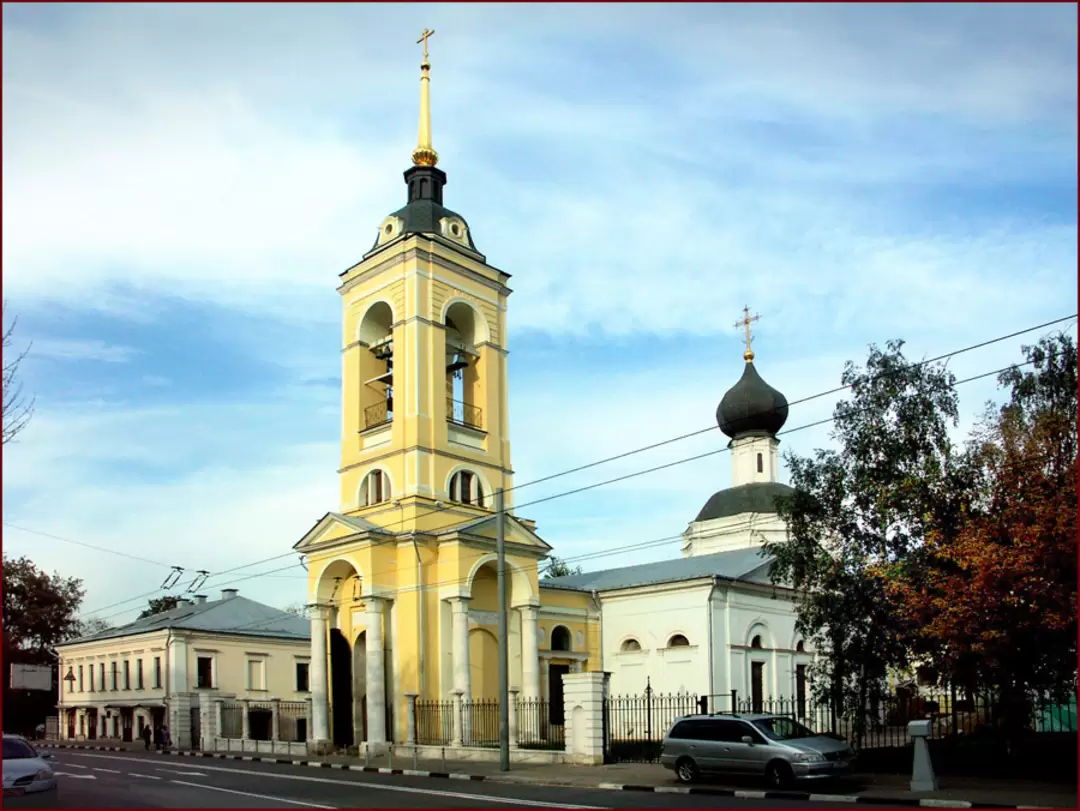 Колокольня храма Пресвятой Богородицы на Казачьей слободе Колокольня храма Пресвятой Богородицы на Казачьей слободе