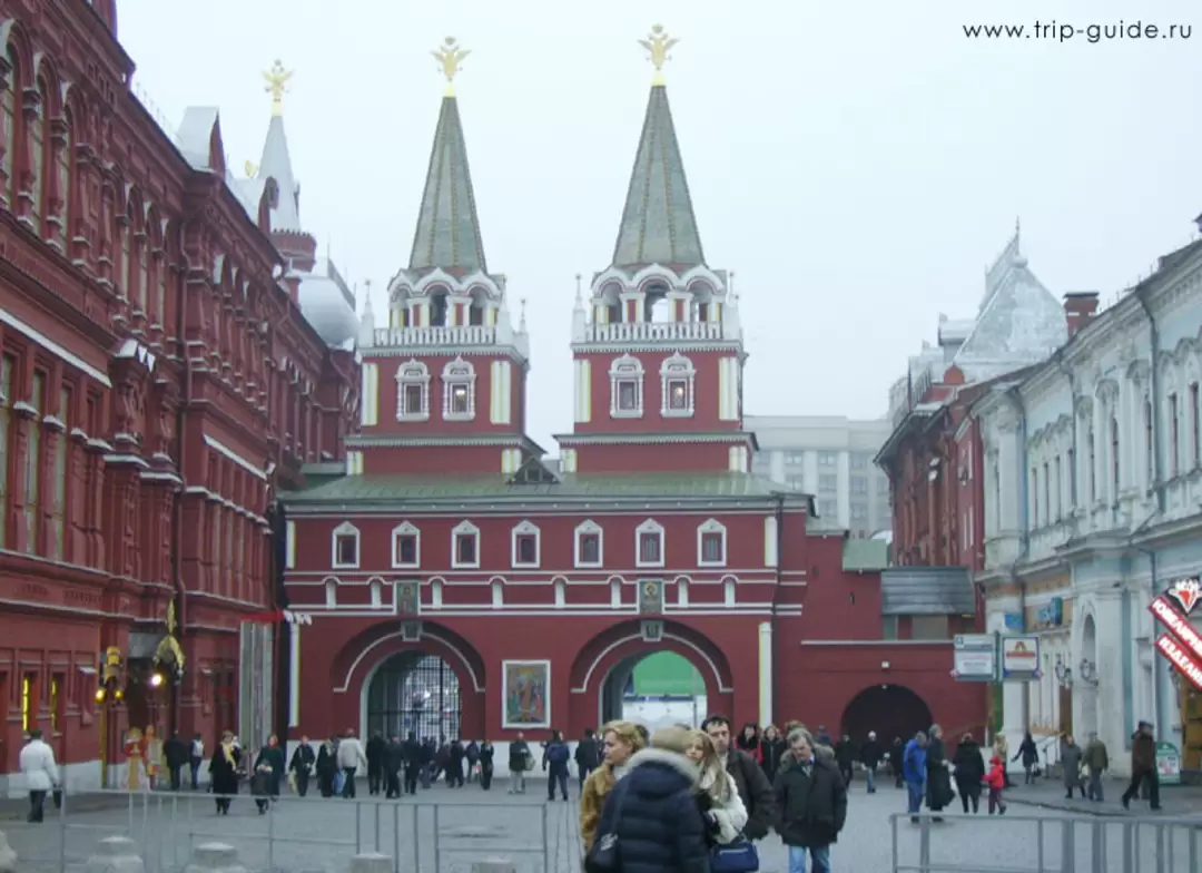 Красная площадь, Иверские ворота