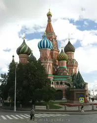 Красная площадь, собор Василия Блаженного