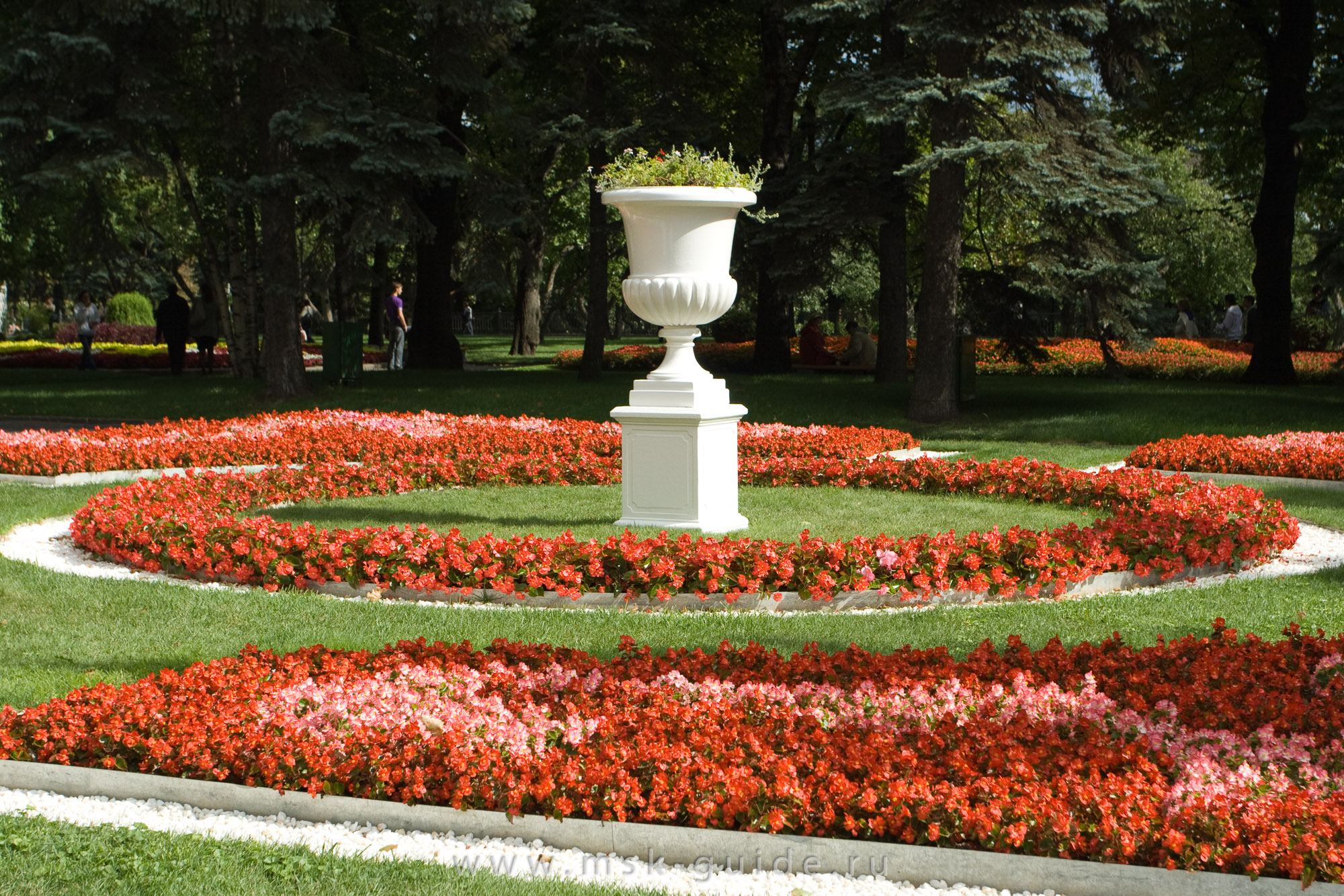 Цветники в кремле Цветники в кремле