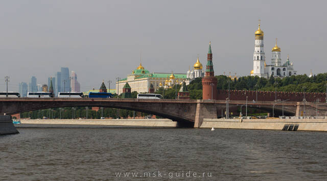 Кремль, Москва-Сити и Большой Москворецкий мост