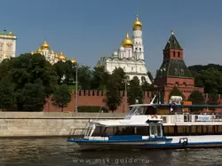 Вид на Кремль с Москвы реки