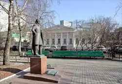 Александр Сергеевич Пушкин у Спаса на Песках