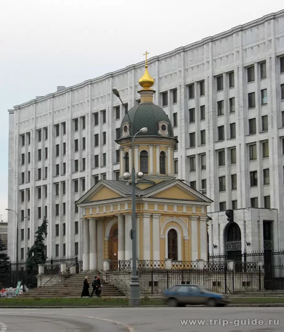 Часовня Бориса и Глеба на Арбатской площади Часовня Бориса и Глеба на Арбатской площади