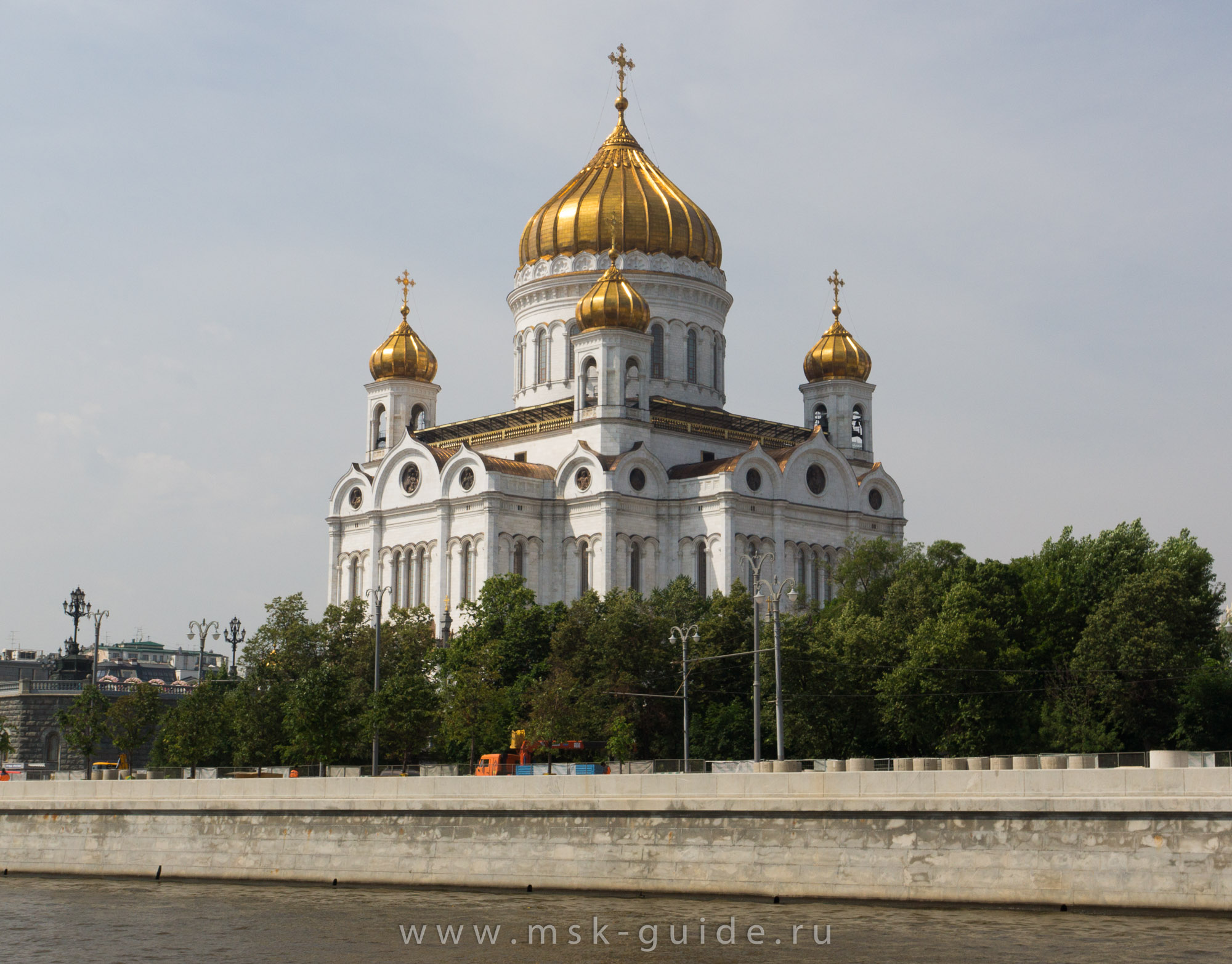 Красивое фото - Храм Христа Спасителя в Москве Красивое фото - Храм Христа Спасителя в Москве