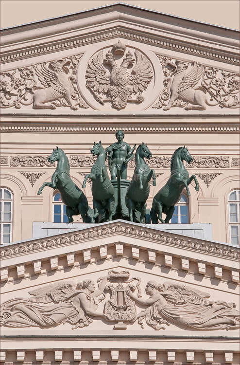 Квадрига большой театр в москве