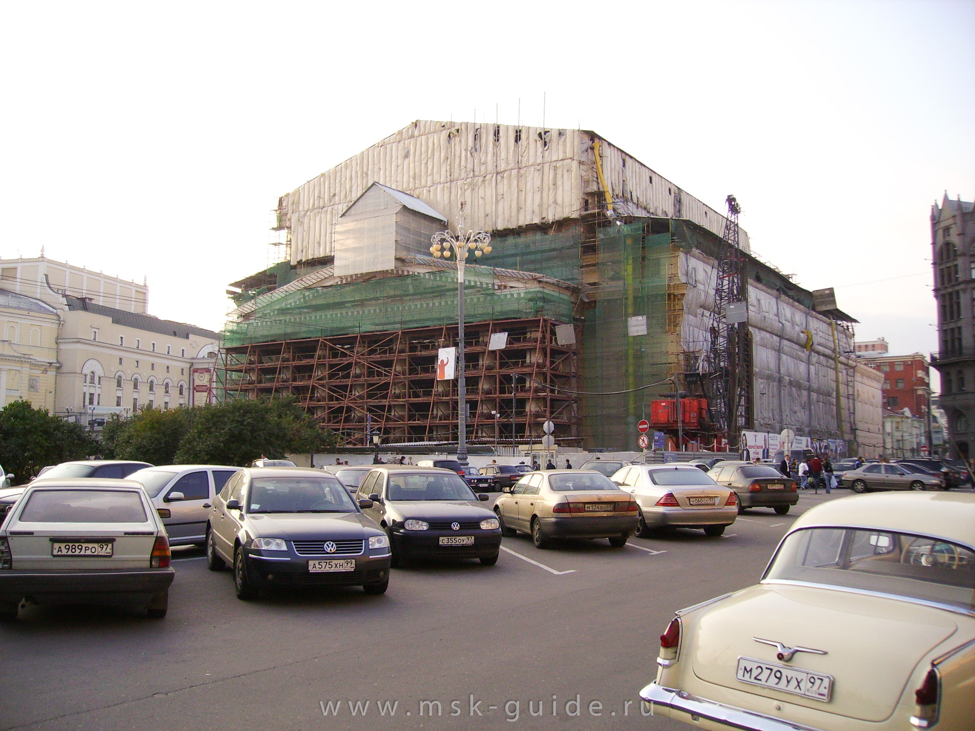 Большой театр в Москве — реконструкция Большой театр в Москве — реконструкция
