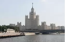 Сталинская высотка на котельнической набережной - красивое фото