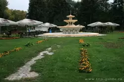 Парк Горького в Москве, фонтан