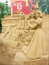 Фестиваль песчаных скульптур на ВДНХ