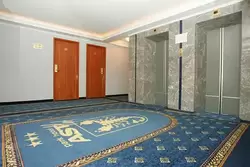 Холл гостиницы Аст Гоф в Москве