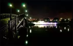 Ночной мост в Царицыне