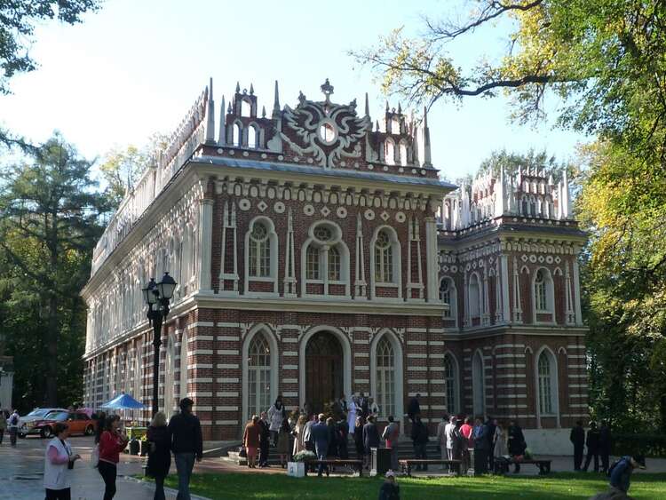 Средний дворец оперный дом в царицыно