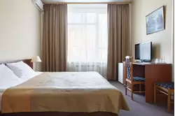 Стандарт с двухспальной кроватью в гостинице «Сокол» в Москве
