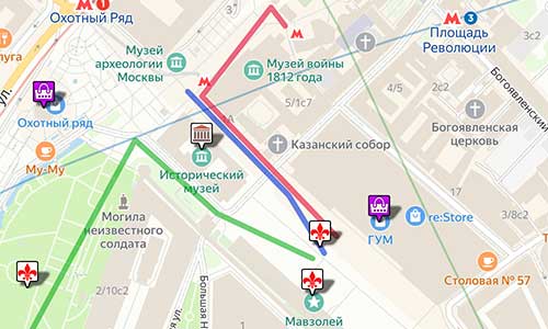 Схема метро СПб с расчетом времени в пути от станции до станции